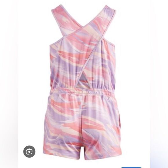 Big Girls Brush Stroke Romper,‎ - Picture 2 of 2